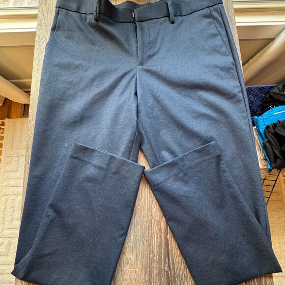 Navy Perry Ellis Mens Suit Pant; Slim Fit - Picture 2 of 2